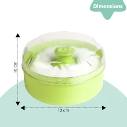 Plain Green Powder Puff