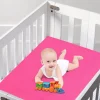 Plain Magenta Water-Resistant Bed Protector - 3 Sizes