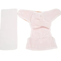 Plain Orange Reusable Diaper