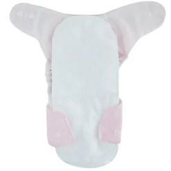 Plain Pink Adjustable & Washable Diaper