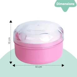 Plain Pink Powder Puff