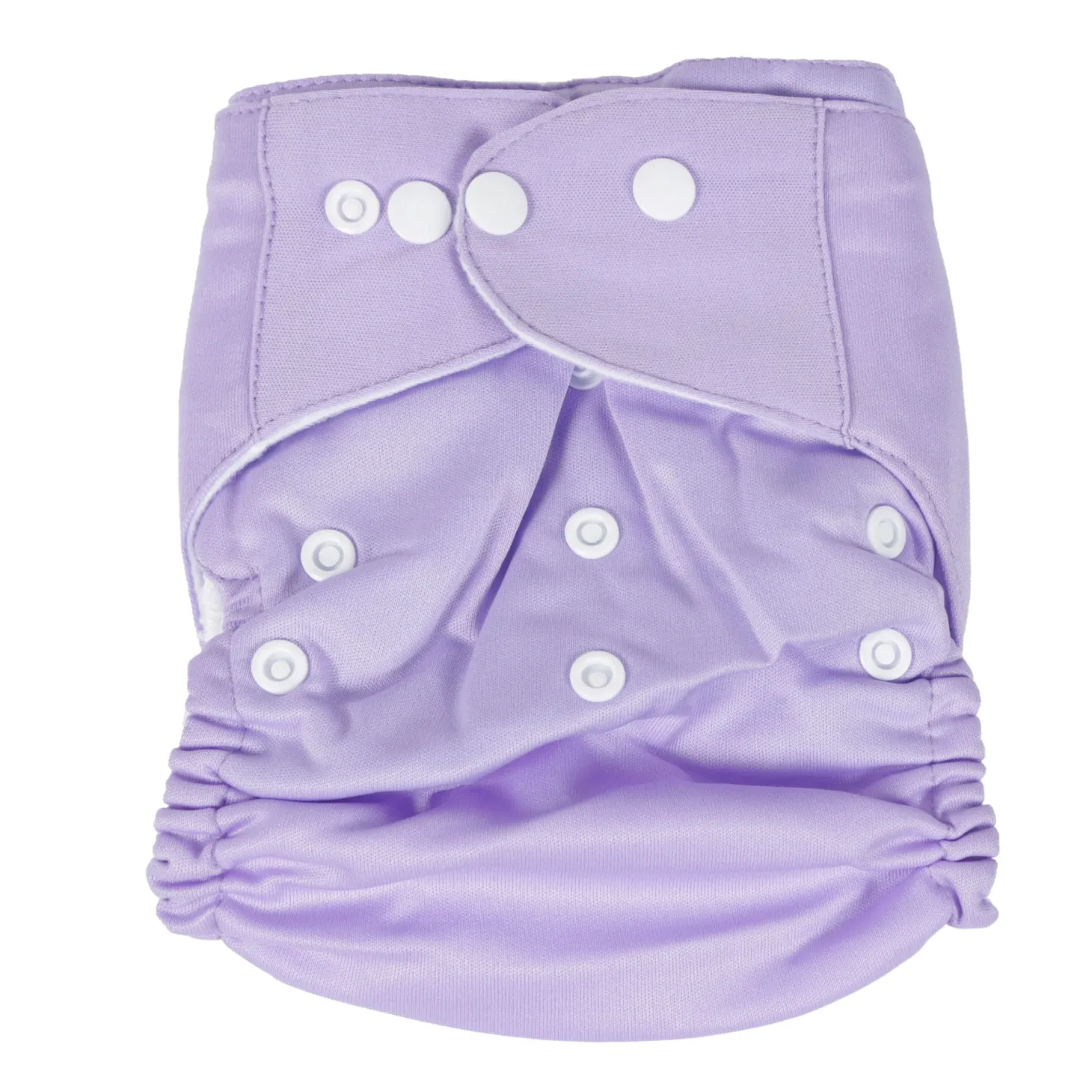 Plain Purple Adjustable & Washable Diaper