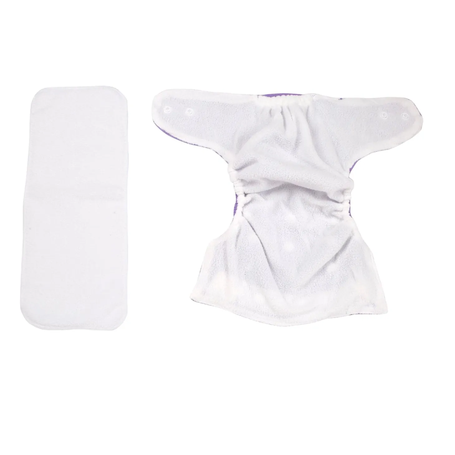 Plain Purple Reusable Diaper