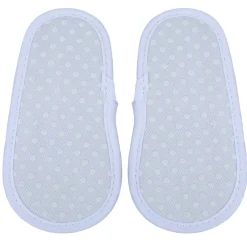 Plain Stylish And Comfortable Open Toe Sandal Booties - White