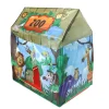 Playtime Foldable Tent House Zoo - Green