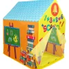 Playtime Foldable Tent House School Time - Multicolour