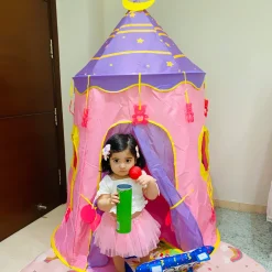 Playtime Foldable Tent House Star Teddy - Pink