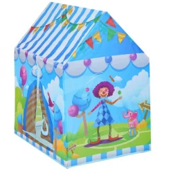 Playtime Foldable Tent House Circus - Blue