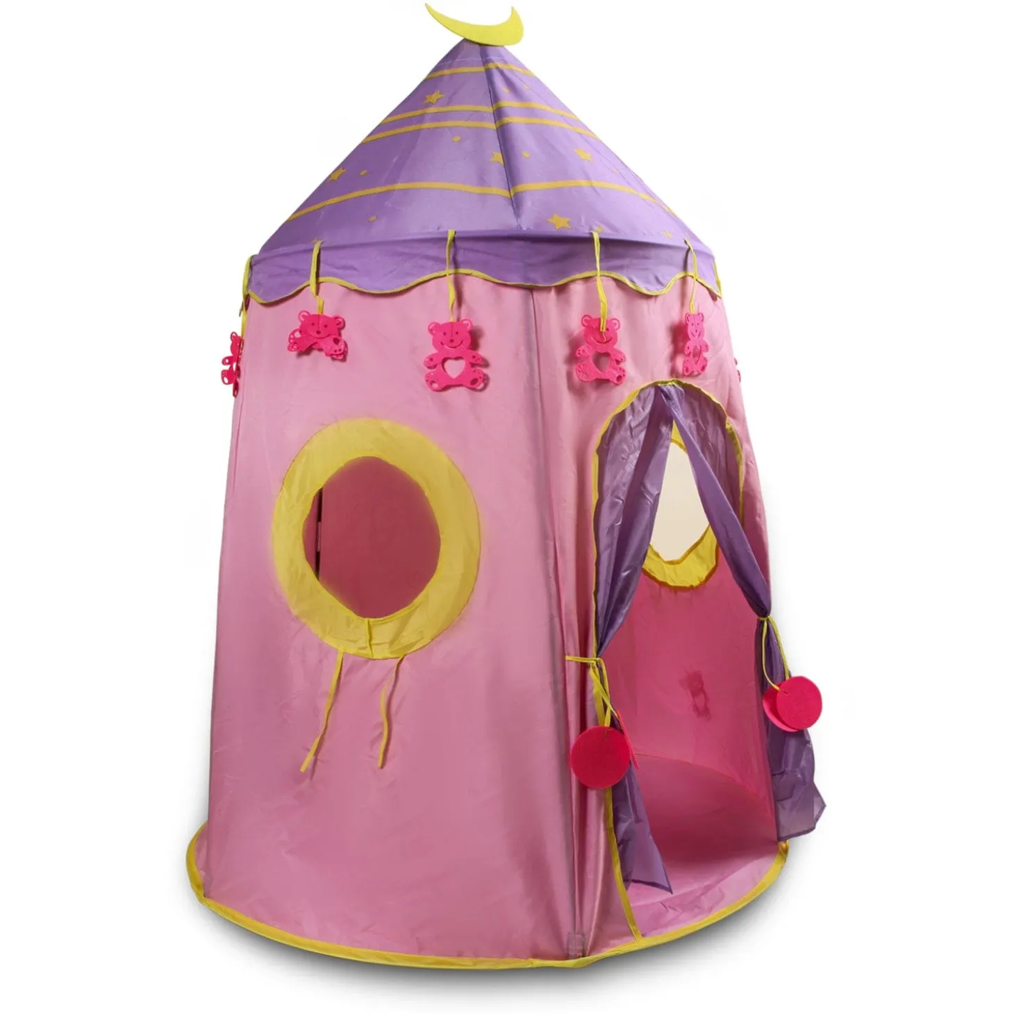 Playtime Foldable Tent House Star Teddy - Pink