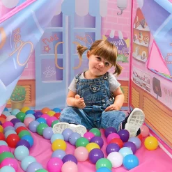 Playtime Foldable Tent House Cake Shop - Pink