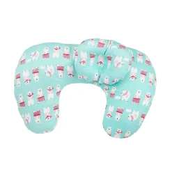 Polar Bear Sea Green Feeding Pillow
