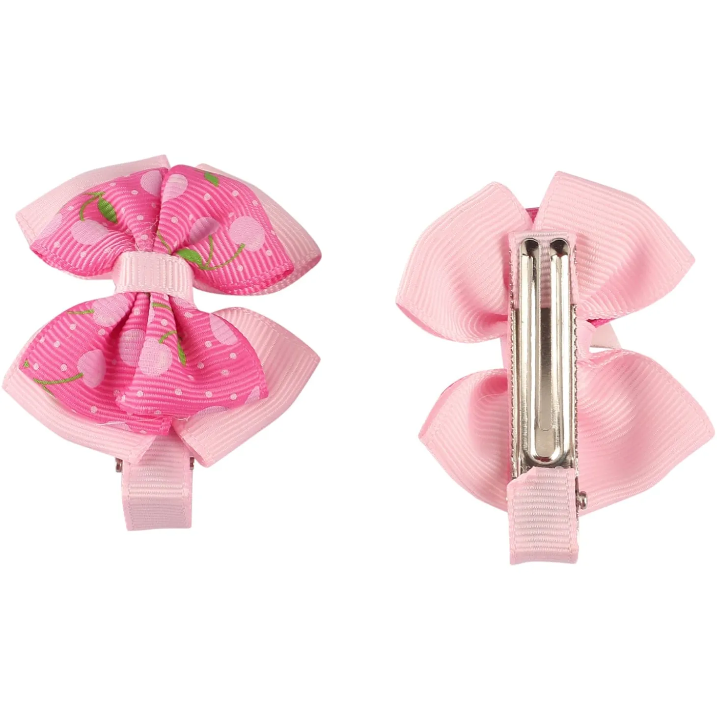 Polka Dot Pink Headband Set