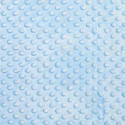 Polka Dot Printed Blue Blanket