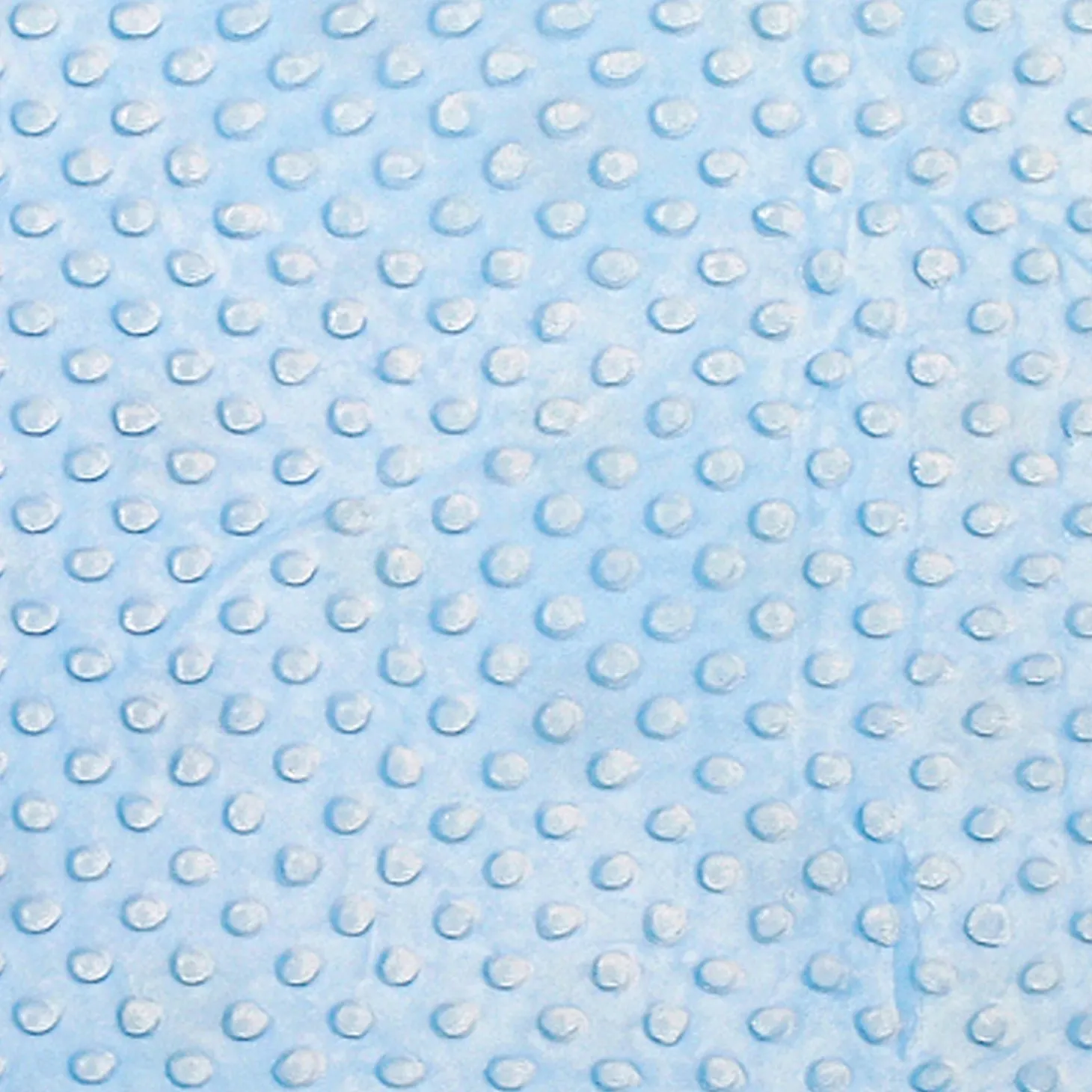 Polka Dot Printed Blue Blanket
