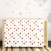 Polka Dot Printed Pink Bubble Blanket