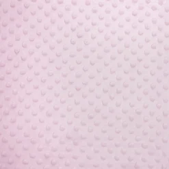 Polka Dot Printed Pink Bubble Blanket