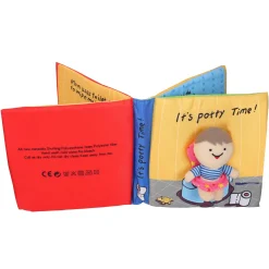 Potty Time Multicolour Activity Cloth Book