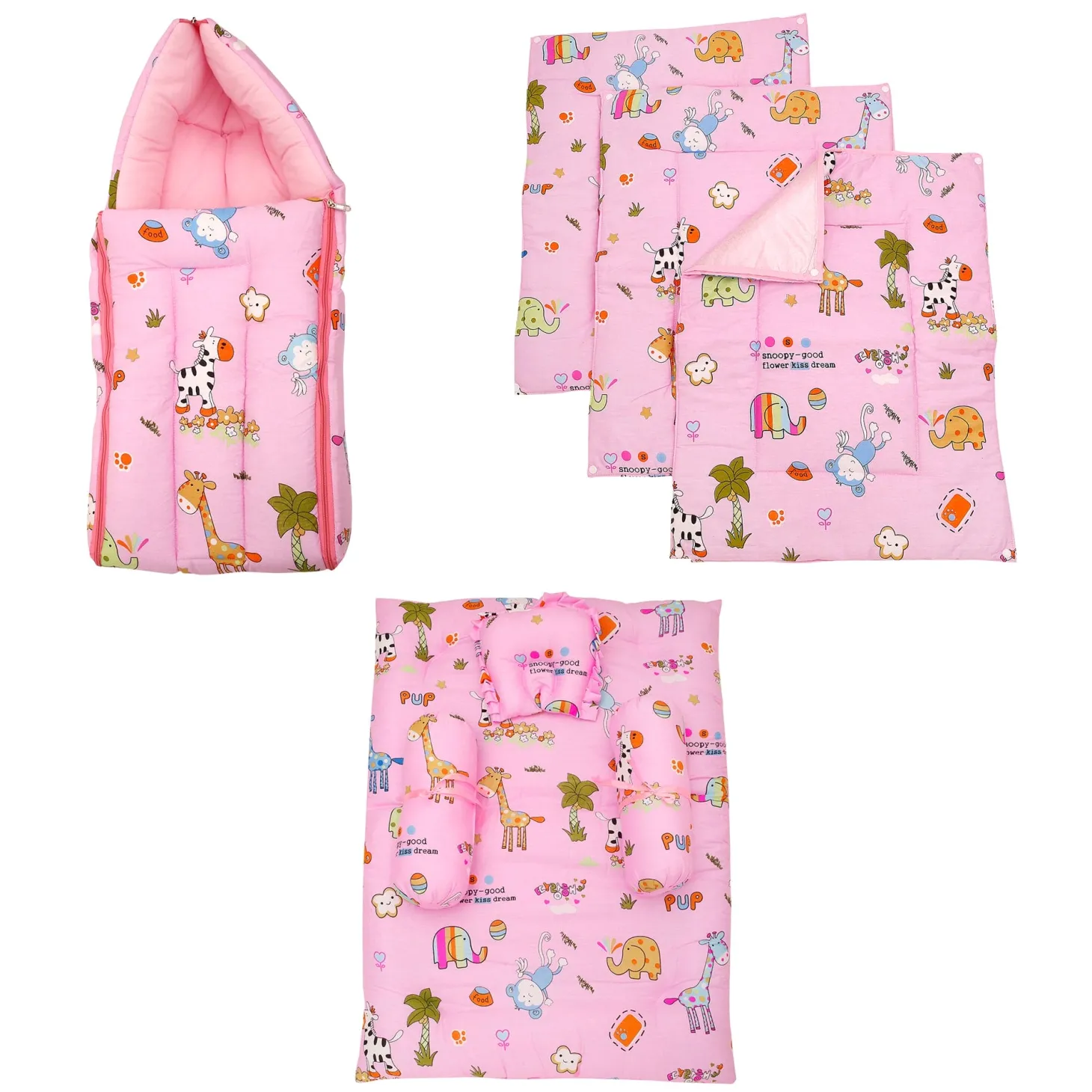 Premium Bedding Gift Set Savanna Ooh Na Na Pink