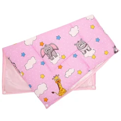 Premium Bedding Gift Set Flying Animals Pink
