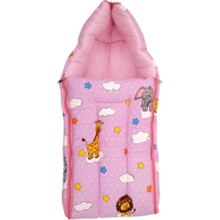 Premium Bedding Gift Set Flying Animals Pink