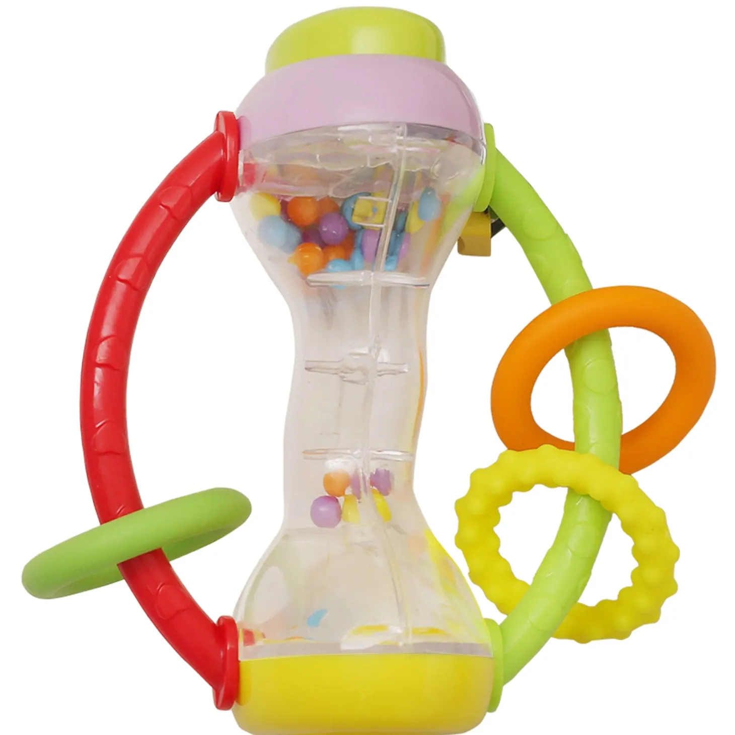 Premium Multicolour Set of 5 Musical Rattle Toys With Light