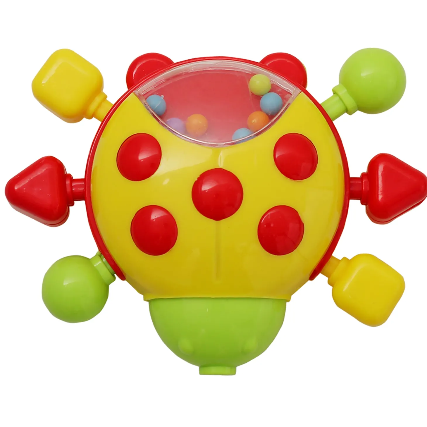 Premium Multicolour Set of 5 Musical Rattle Toys With Light