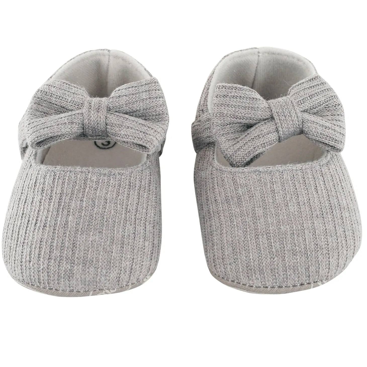 Pretty Bow Grey Booties