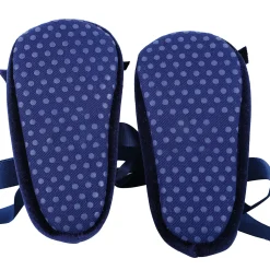 Princess Bowknot Premium Girls Anti-Slip Ballerina Booties - Blue