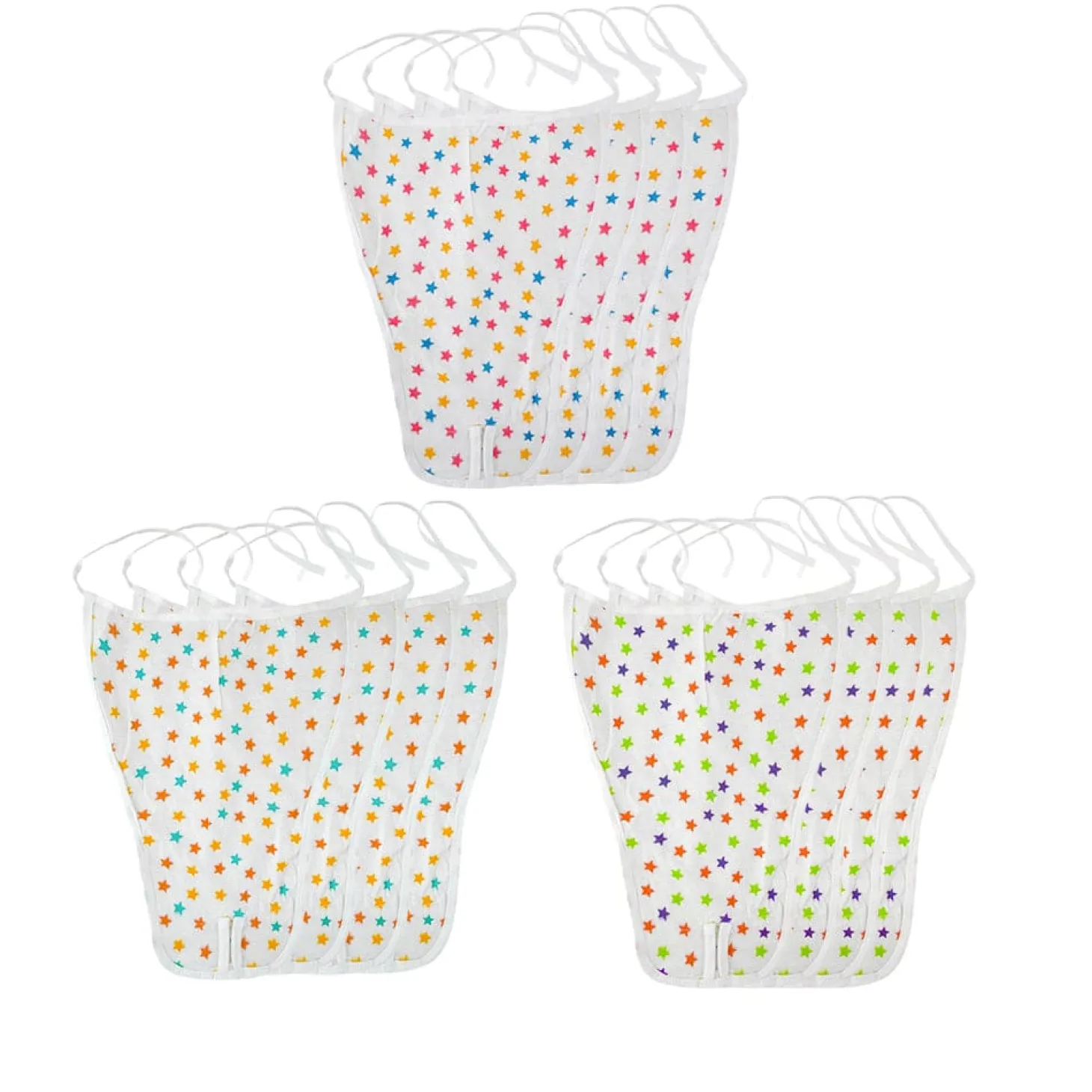 Printed 21X27 Cm Multicolour 6 Pk Langot