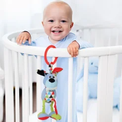Puppy Blue Hanging Toy With Vibrations