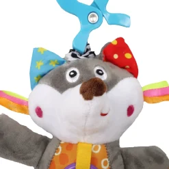Puppy Love Multicolour Hanging Pulling Toy With Teether