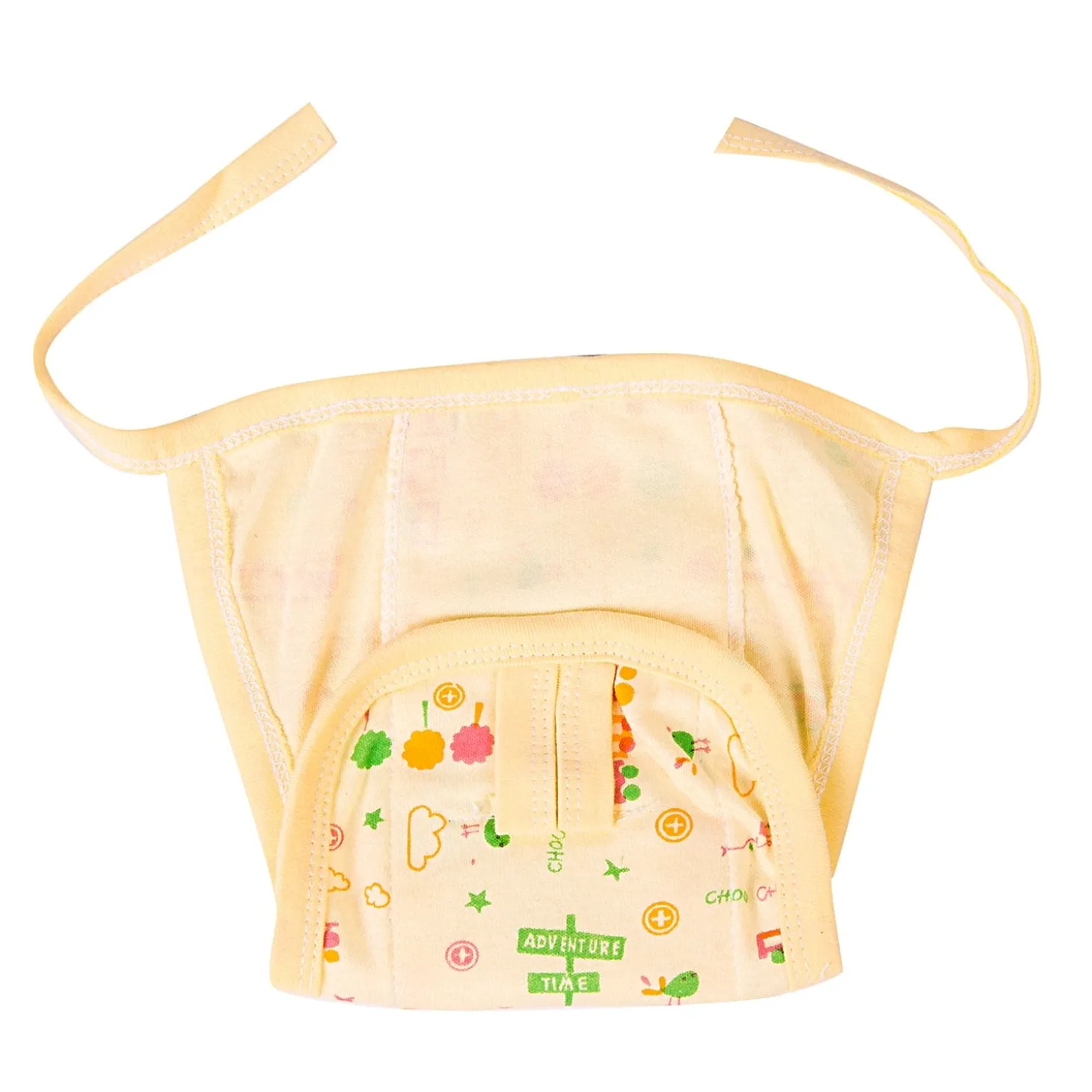 Rabbit And Bear Adventures Multicolour 6 Pk Padded Langot