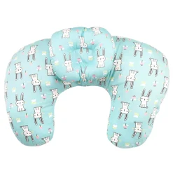 Rabbit Blue Feeding Pillow