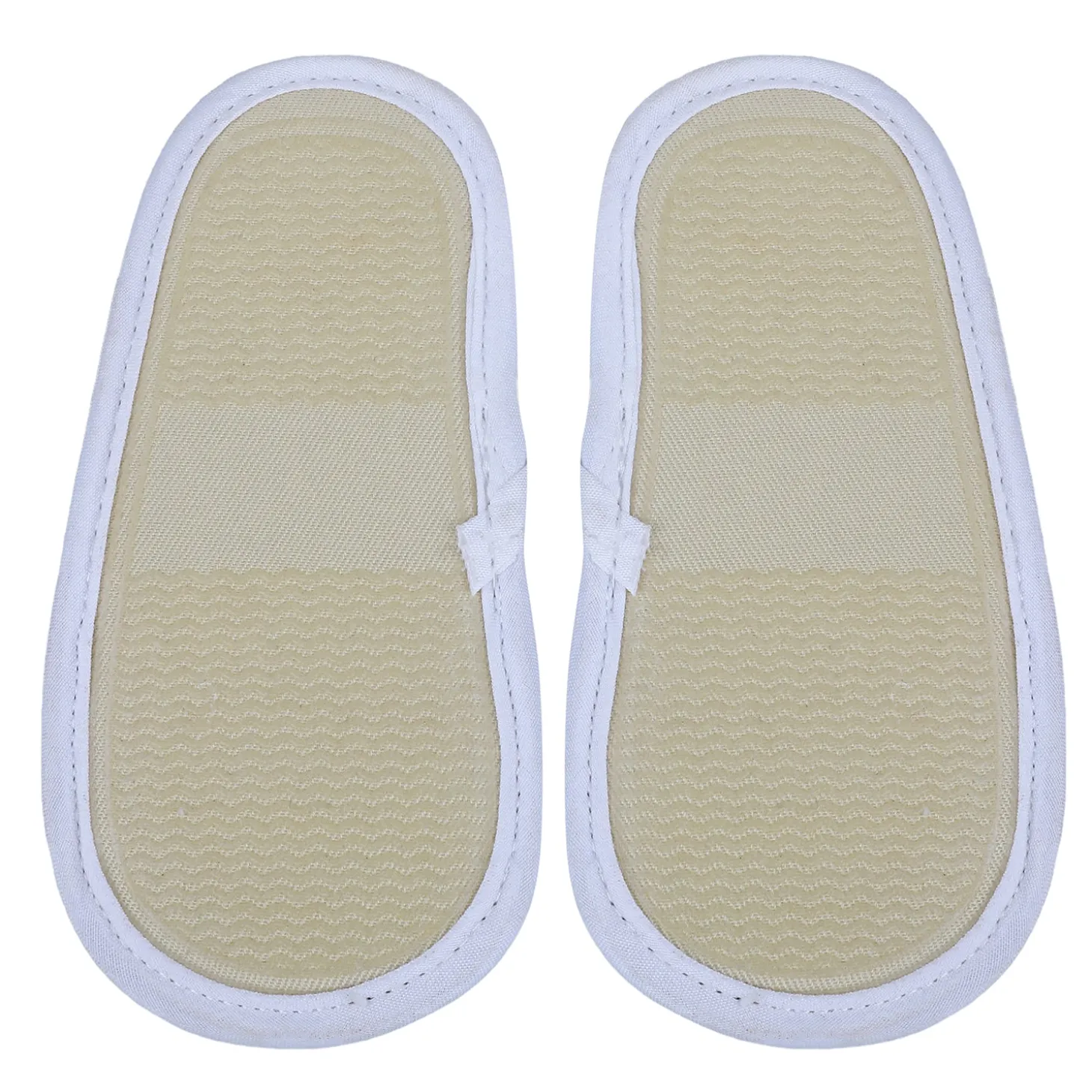 Ruffle Star Premium Girls Anti-Slip Sandal Booties - White