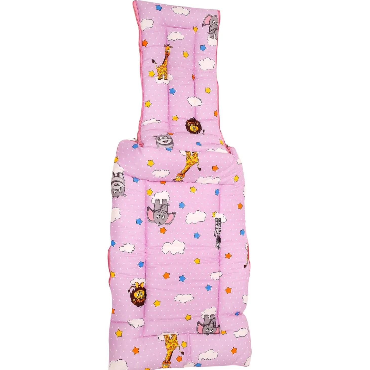 Sleeping Bag Flying Animals Pink