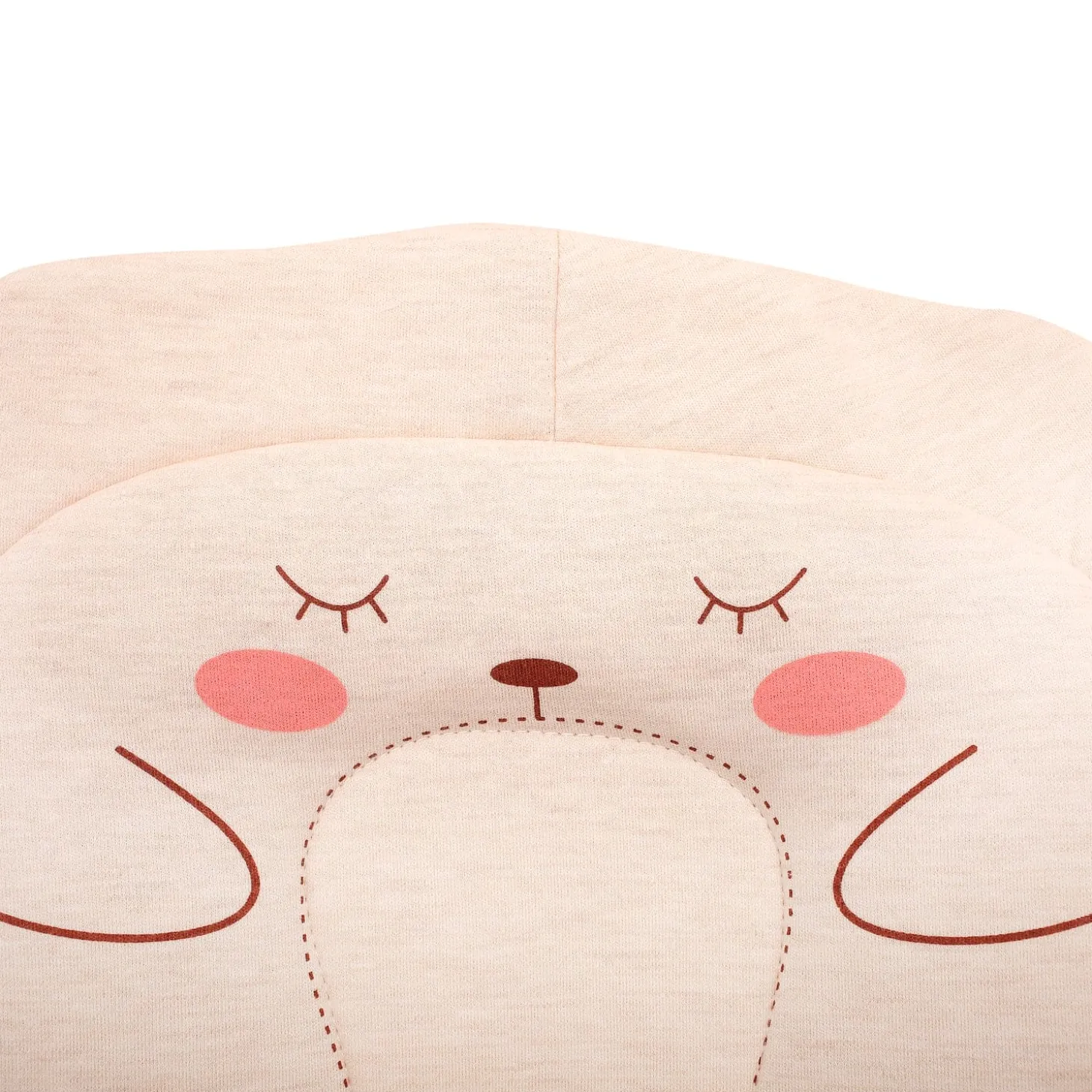 Sleepy Bear Cream Pillow