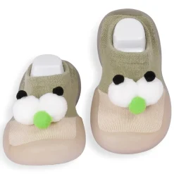 Slip-On Shoes 3D Eyes Green