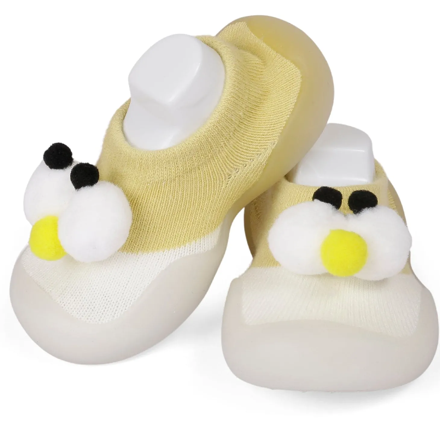 Slip-On Shoes 3D Eyes Yellow