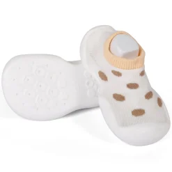 Slip-On Shoes Polka Dots Brown