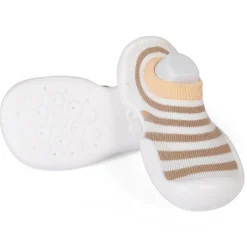 Slip-On Shoes Striped Brown