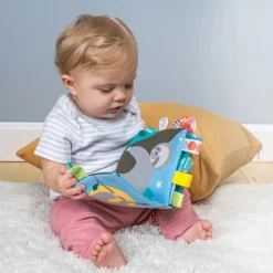 Sloth, Hurry Up! Educational Learning 3D Cloth Book With Rustle Paper - Multicolour