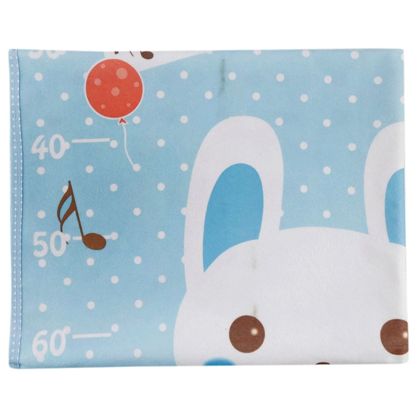 Smart Bunny Blue Washable Mat