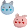 Smart Bunny Red And Blue 2 Pk Bath Sponge Pad With Handle
