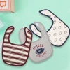 Sports Star Grey And Brown 3 Pk Bibs