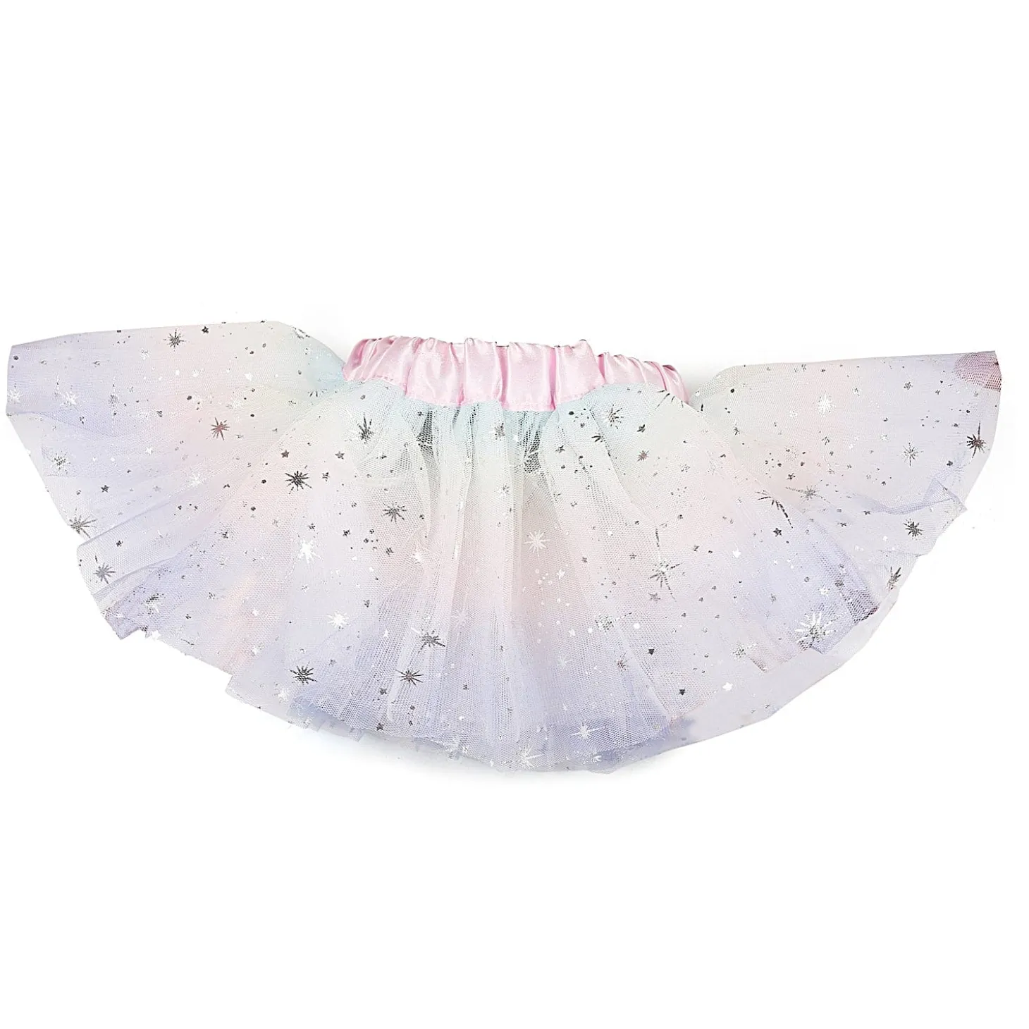 Star Multicolour Pastels Tutu Skirt And Accessory Set