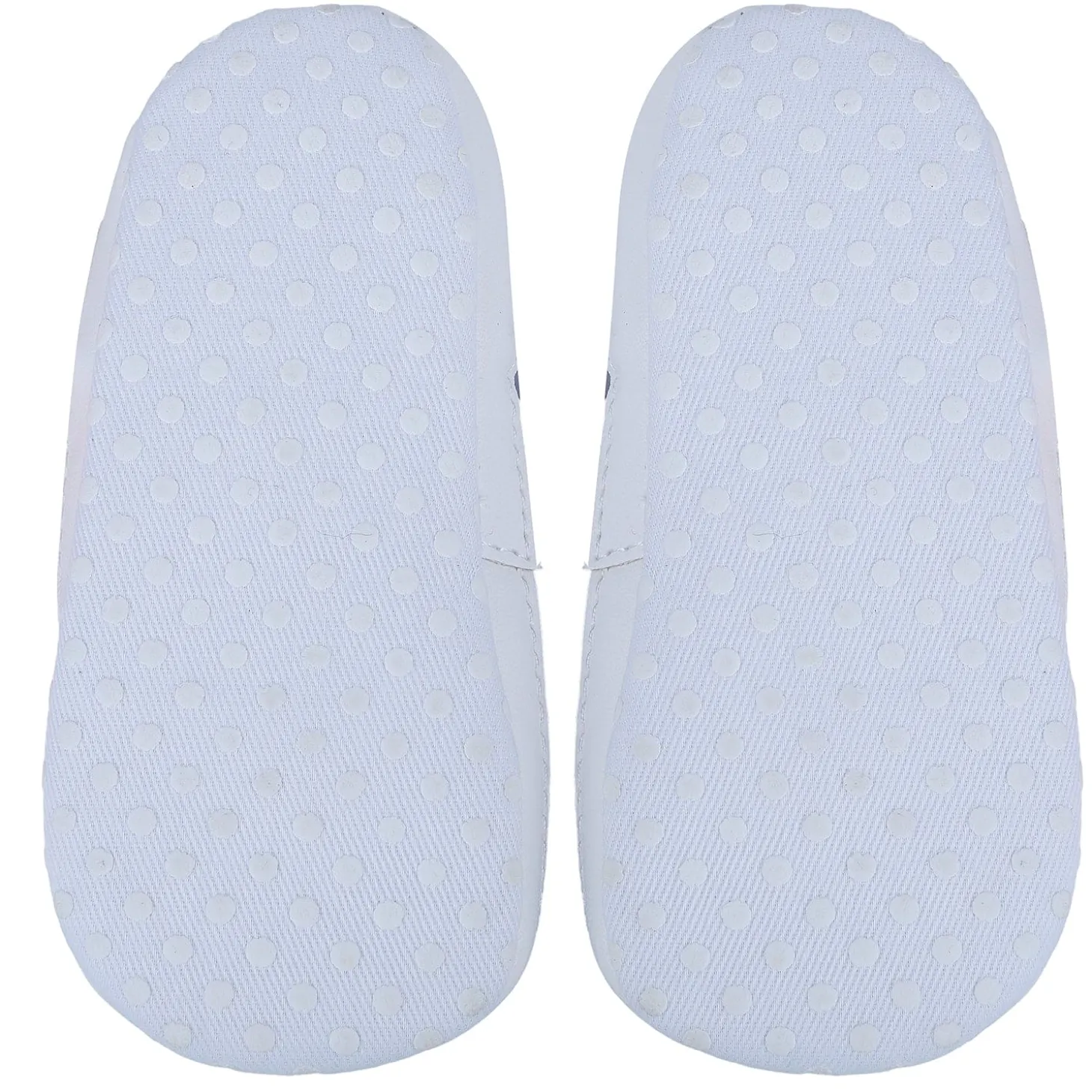 Star Premium Anti-Slip Velcro Hook-Loop Sandal Booties - White