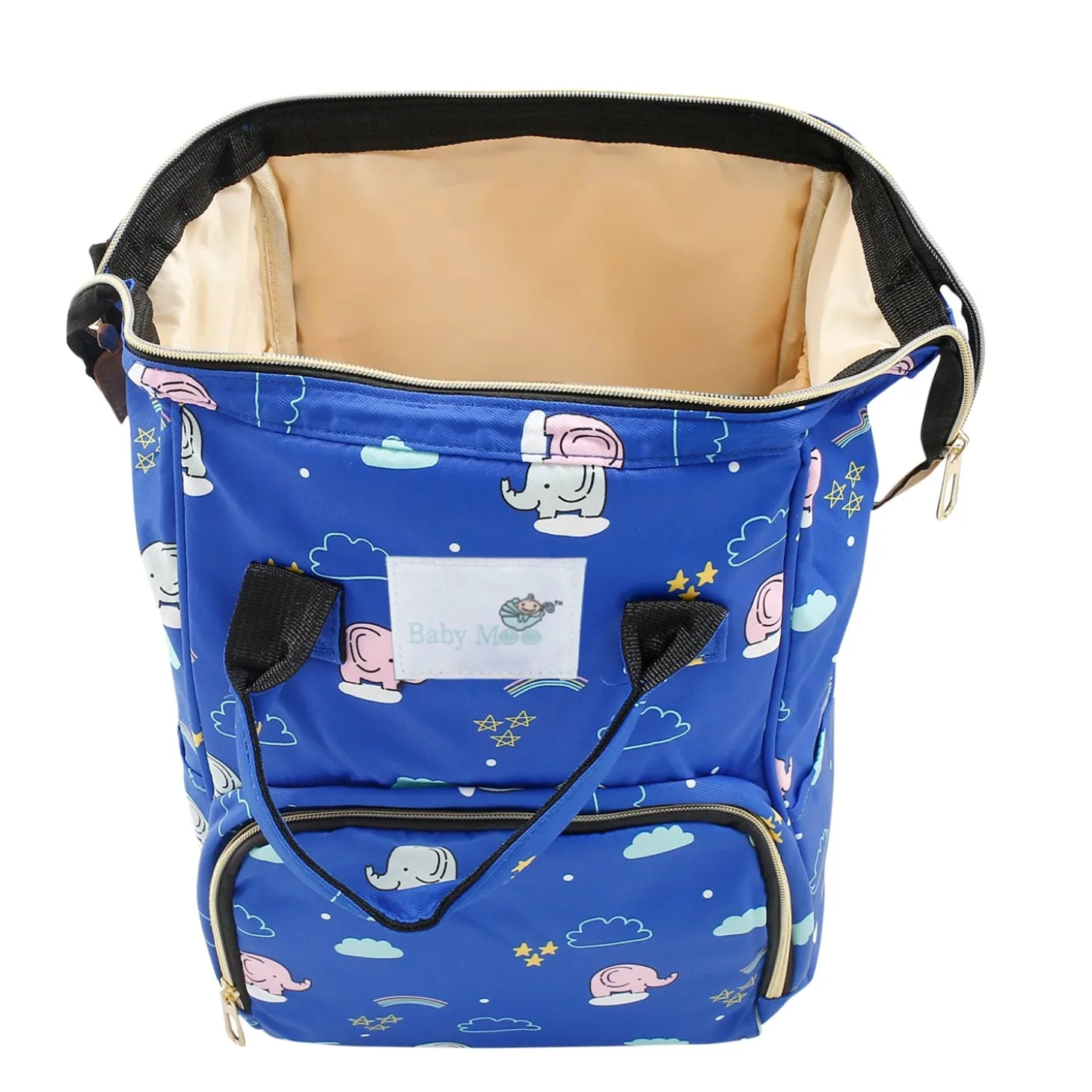 Starry Night Royal Blue Diaper Bag