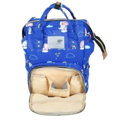 Starry Night Royal Blue Diaper Bag
