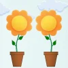 Sunflowers Orange 2 Pcs Bath Sponge