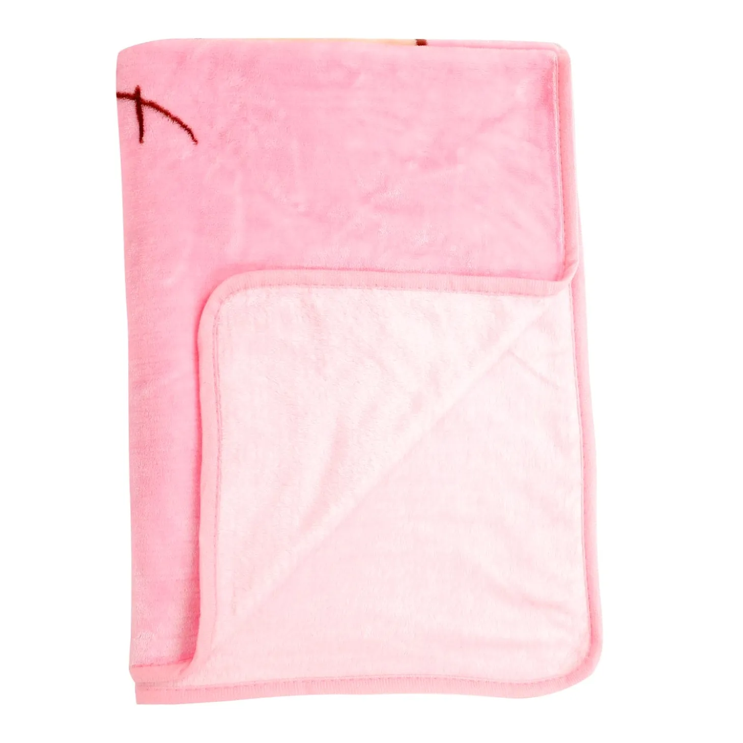 Sweet Tooth Pink One Ply Blanket